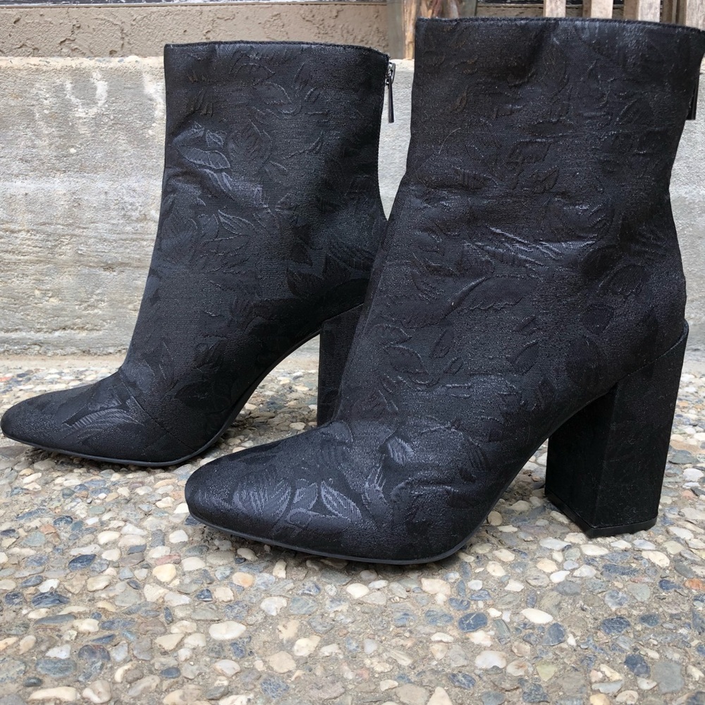 Jessica Simpson Black Heeled Ankle Boots
